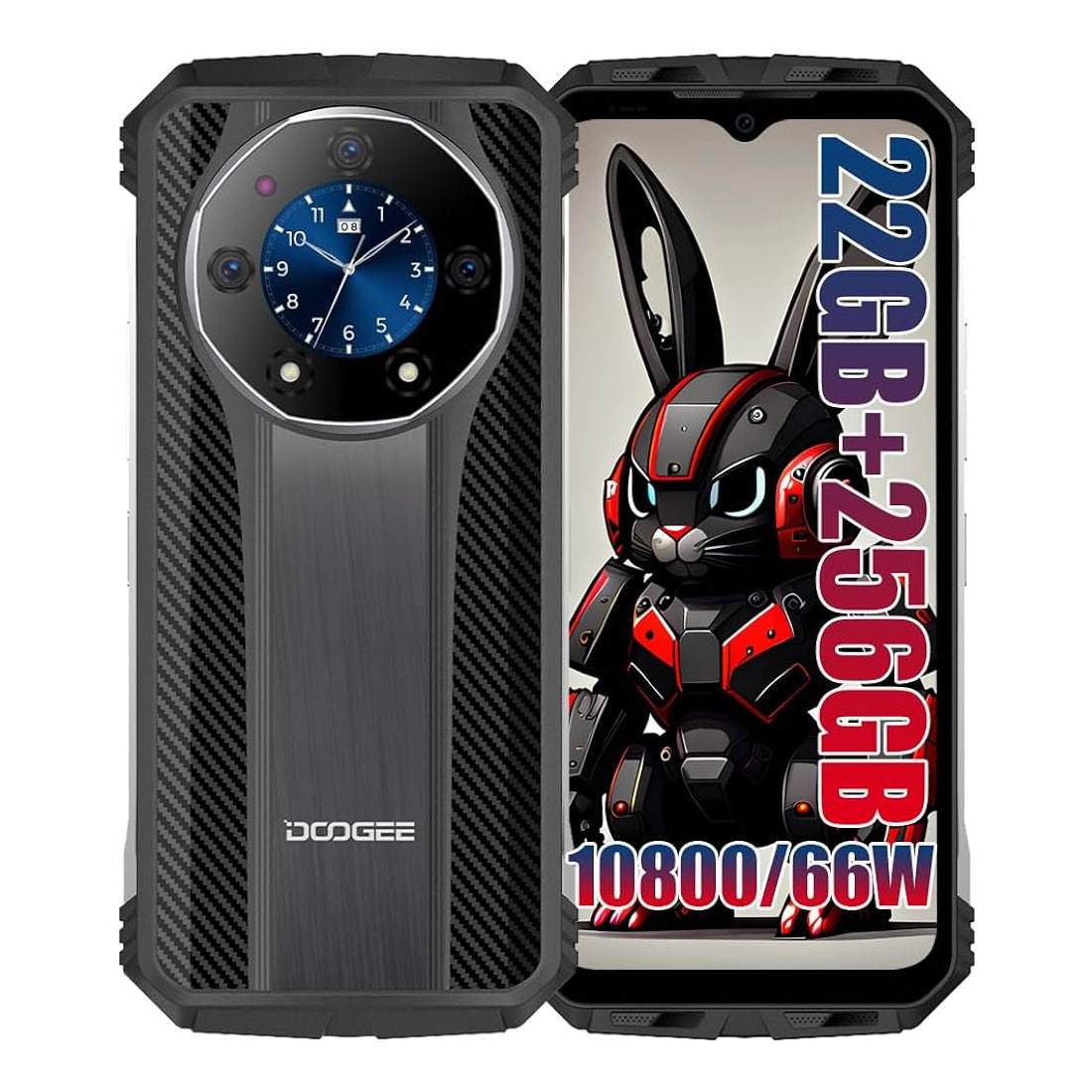 Протиударний телефон смартфон Doogee S110 12Gb/256Gb 10800 mAh