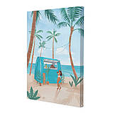 Набір постерів Riviera Blanca Санторин (PS-051) 4 шт в наборі, фото 5