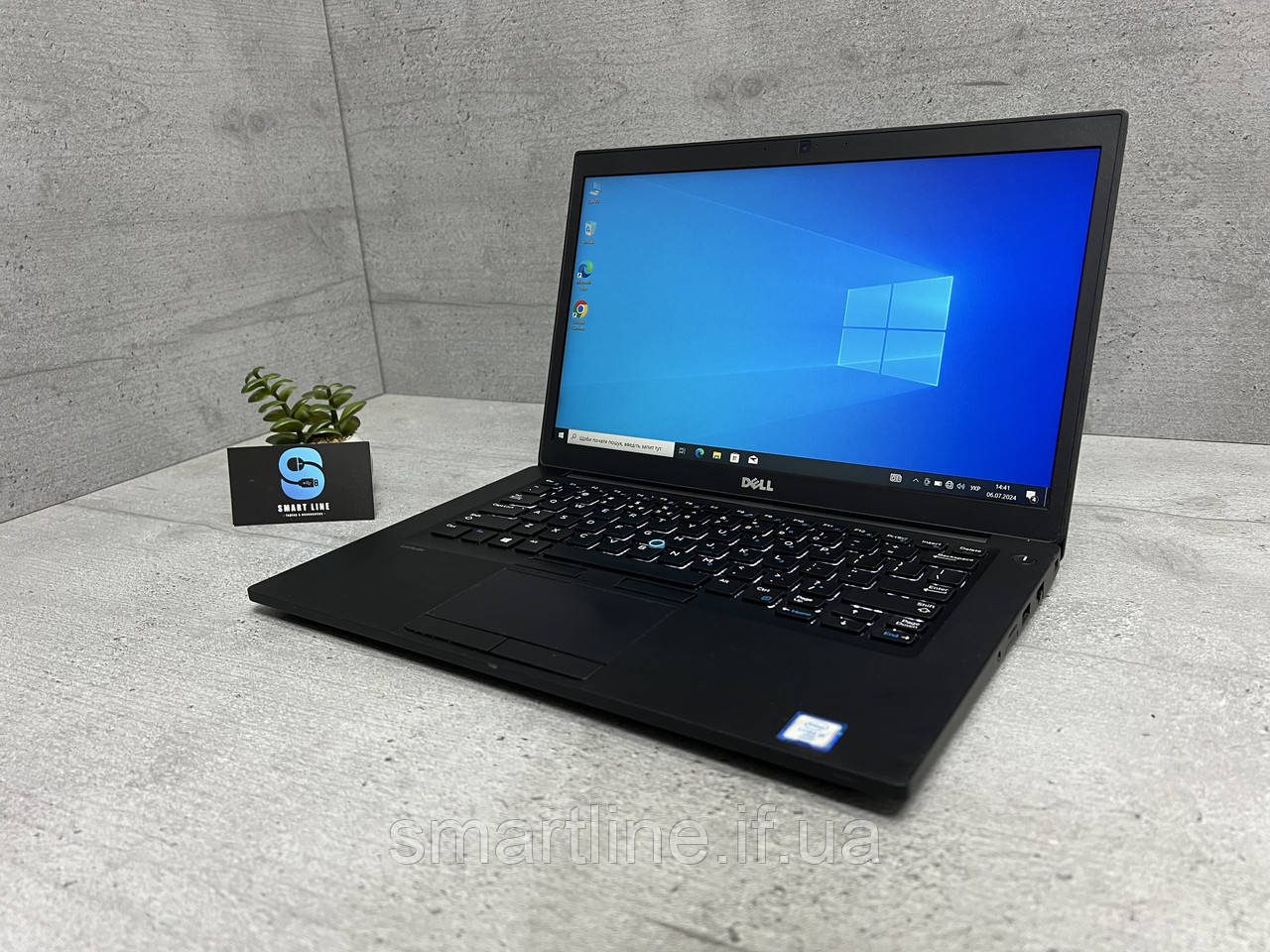 8gb 128gb ssd ddr4 FullHD ips Мультимедійний ноутбук Dell Делл 7480