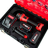 Комплект інструменту WORCRAFT XCUBE003, набір з КШМ CAG-S20LiBS-125 + ЗУ CLC-20V-2.4HB + 2 АКБ CLB-20V-4.0H, фото 3