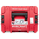 Комплект інструменту WORCRAFT XCUBE003, набір з КШМ CAG-S20LiBS-125 + ЗУ CLC-20V-2.4HB + 2 АКБ CLB-20V-4.0H, фото 8