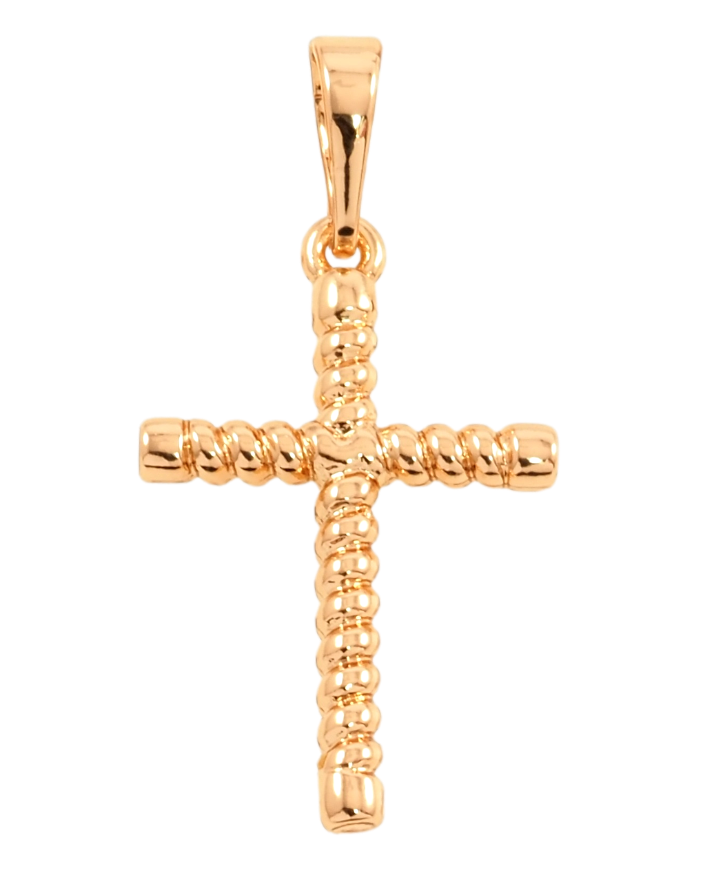 Кулон Xuping Позолота 18K "Хрест декоративний" для ланцюжка до 6мм