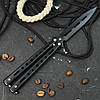 Ніж метелик Black, фото 2