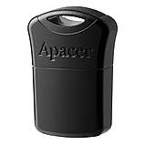Флеш накопичувач Apacer USB 2.0 AH116 64GB Black, фото 3