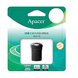 Флеш накопичувач Apacer USB 2.0 AH116 64GB Black, фото 5