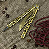 Ніж метелик Tanto Gold, фото 3