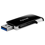Флеш накопичувач Apacer USB 3.2 AH350 128Gb Black, фото 4