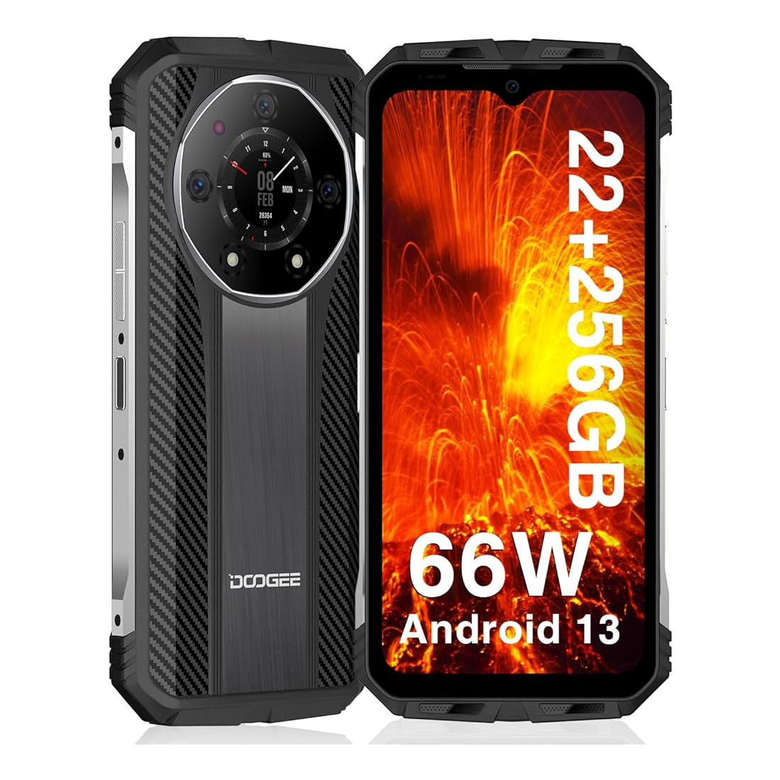 Телефон протиударний Doogee S110 12Gb/256Gb 10800 mAh Камера нічного бачення