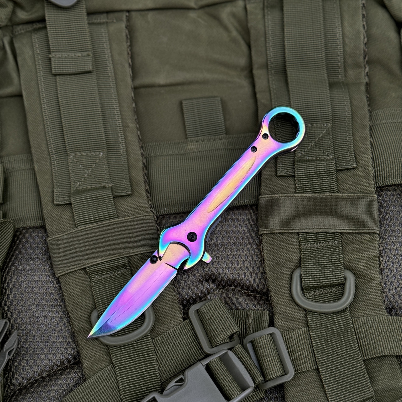 Складний ніж-ключ на 14 Chameleon, фото 1