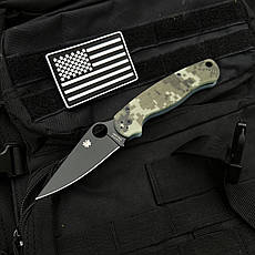 Ніж складний Spyderco Para-Military 2 Camo Black