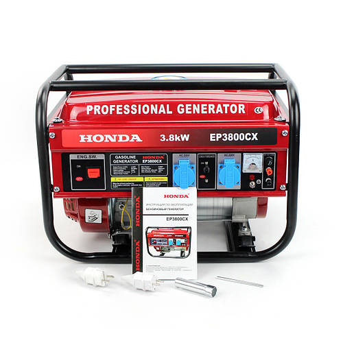Генератор бензиновий HONDA EP3800CX (3,8 кВт) Бензогенератор Хонда (ID ...