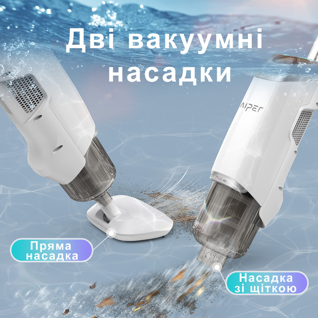 Дві вакуумні насадки Дві вакуумні насадки