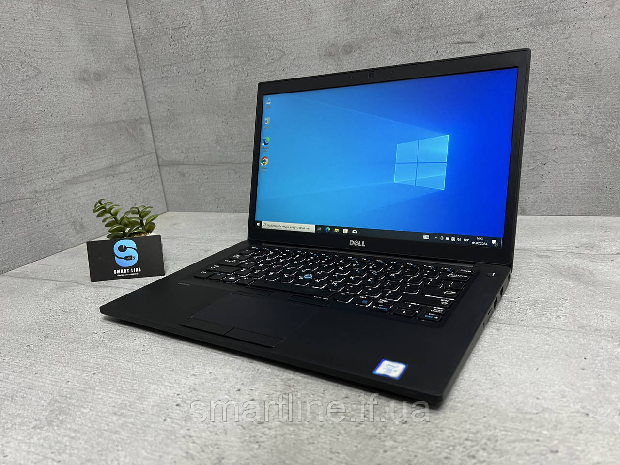 128gb FullHD ips ssd 8gb ddr4 Мультимедійний ноутбук Dell Делл 7480