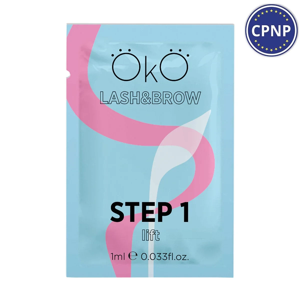 Засіб для ламінування вій та брів OKO STEP 1 LIFT, 1 мл