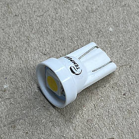 Автолампа LED б/ц габарит і панель приладів (теплий білий)