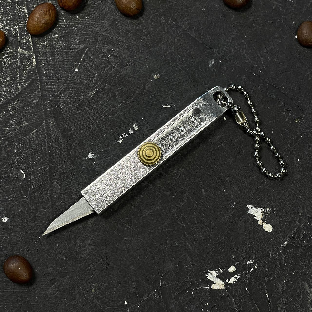 Брелок-ніж KC-01 Silver, фото 1