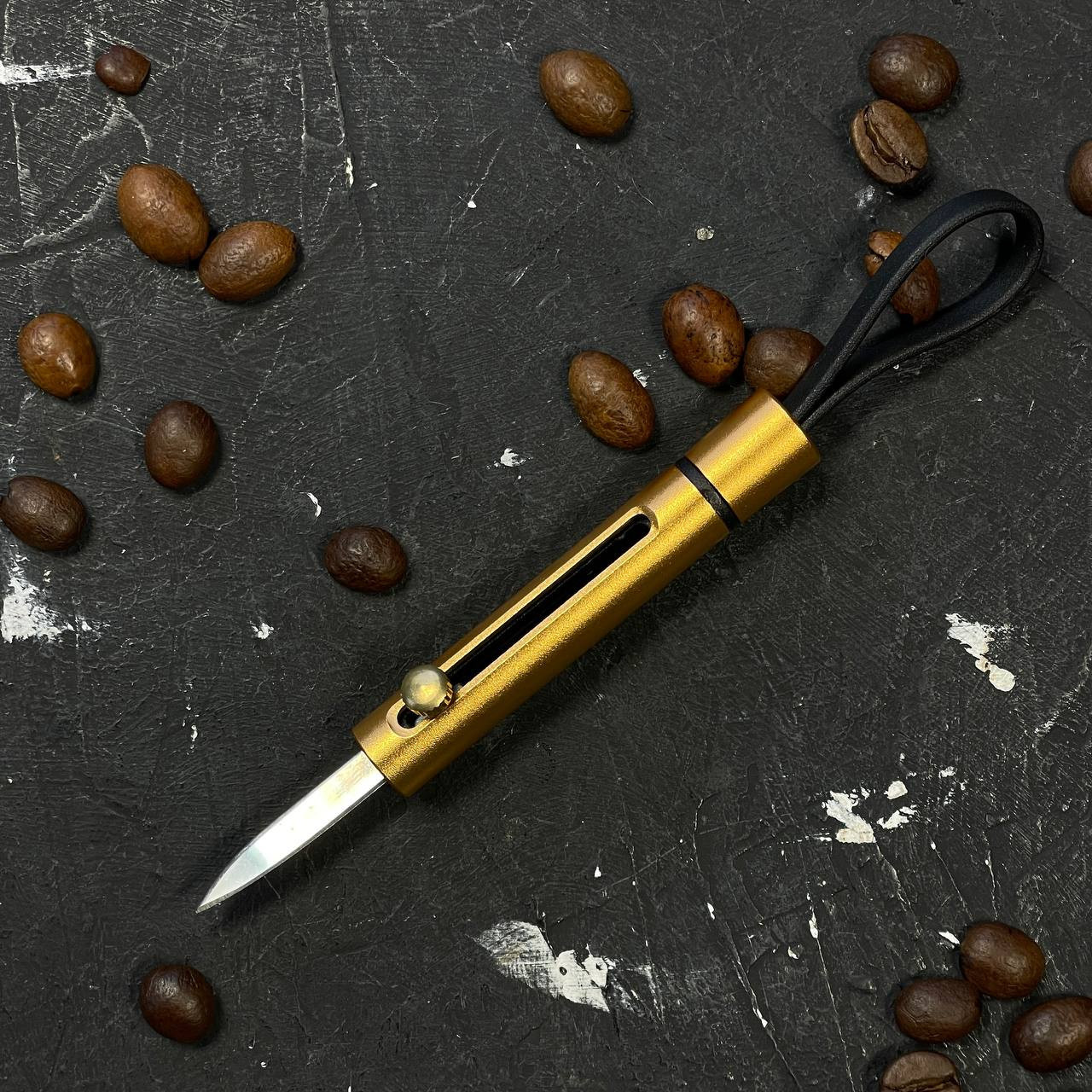 Брелок-ніж KC-02 Yellow, фото 1