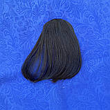 Чубчик накладний темно-коричневий №2 прямий, фото 4