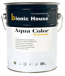 Фарба для дерева Аква Колор УФ-протект / Aqua Color UV-protect уп. 10 л (різні кольори)