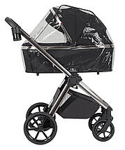 Універсальна коляска 2в1 CARRELLO Omega CRL-6530/1 Absolute Black Чорна, фото 2