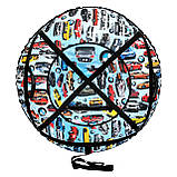 Тюбинг санки ватрушки 100 см"бмв" (Оксфорд, ПВХ) санки ватрушка, фото 2