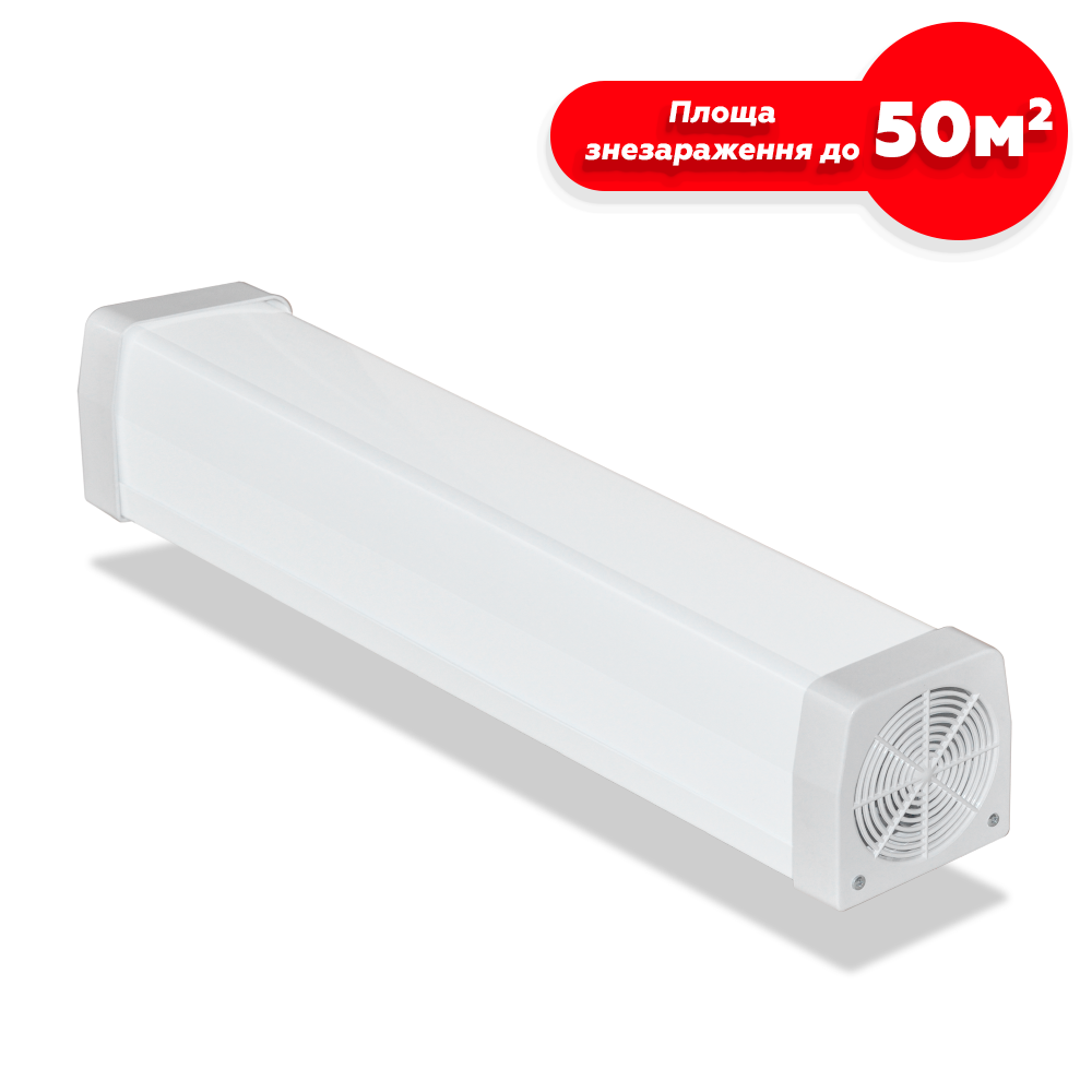 Рециркулятор бактерицидний Заповіт Аэрэкс Стандарт 15, Комплектація лампами Philips, Заповіт, фото 1