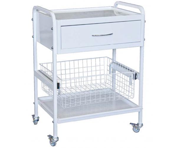 Столик маніпуляційний СМ-3 Євро з кошиком, Заповіт, фото 1