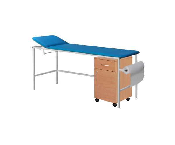 Кушетка процедурна з тумбочкою КРПТ Бежевий, голубий, синій (ЕК), Заповіт Україна, фото 1