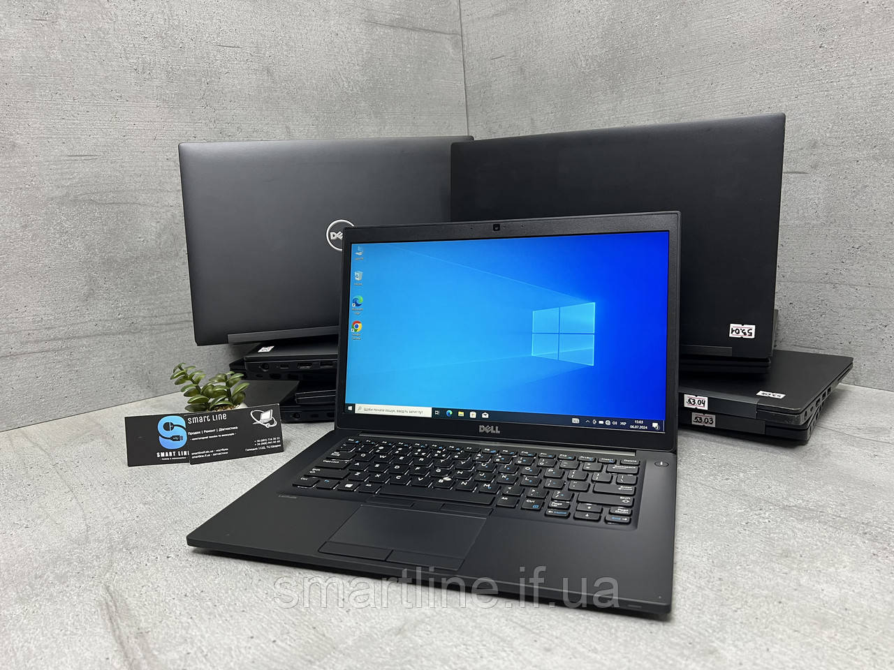 128gb ips ssd 8gb i5-6300U ddr4 Стильний ноутбук Dell Делл 7480