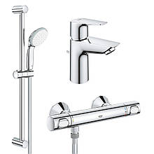Набір змішувачів 2 в 1 для ванної кімнати Grohe QuickFix StartEdge S-Size UA202503TS