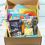 Подарунковий бокс для хлопчика з канцелярією для творчості 06, фото 3