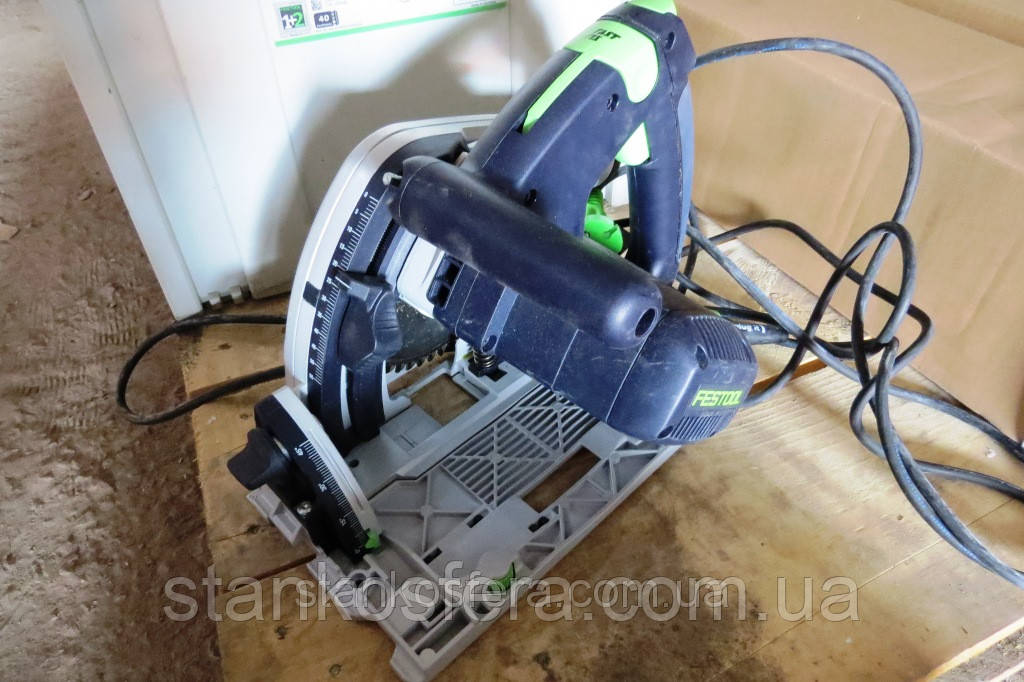 Дискова електропила Festool TS55 з напрямною шиною FS2400 (L = 2400 мм), нова)