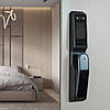 Електронний замок дверей NaviCat EF20-P з підтримкою програми TUYA камерою і Face ID Grey, фото 9