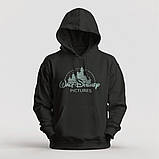 Худі утеплене унісекс Stedman з принтом DISNEY XS чорне, фото 4