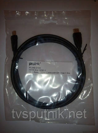HDMI-HDMI шнур Prolink PL048-0180 (1.8 метр), фото 1