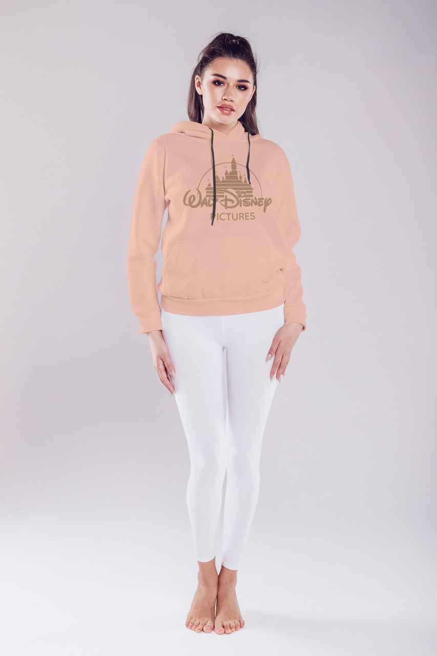 Худі утеплене унісекс Stedman з принтом DISNEY XS бежеве, фото 1