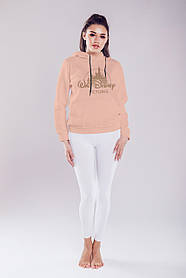 Худі утеплене унісекс Stedman з принтом DISNEY XS бежеве