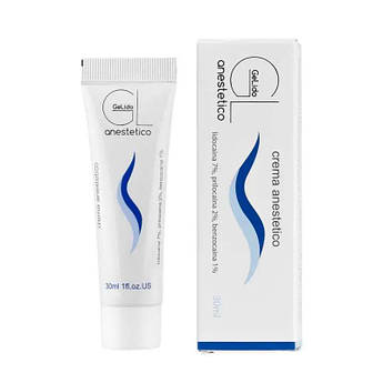 Крем-анестетик GeLido Anesthetic Cream анестезія для процедур, косметологія, тату, гелідо