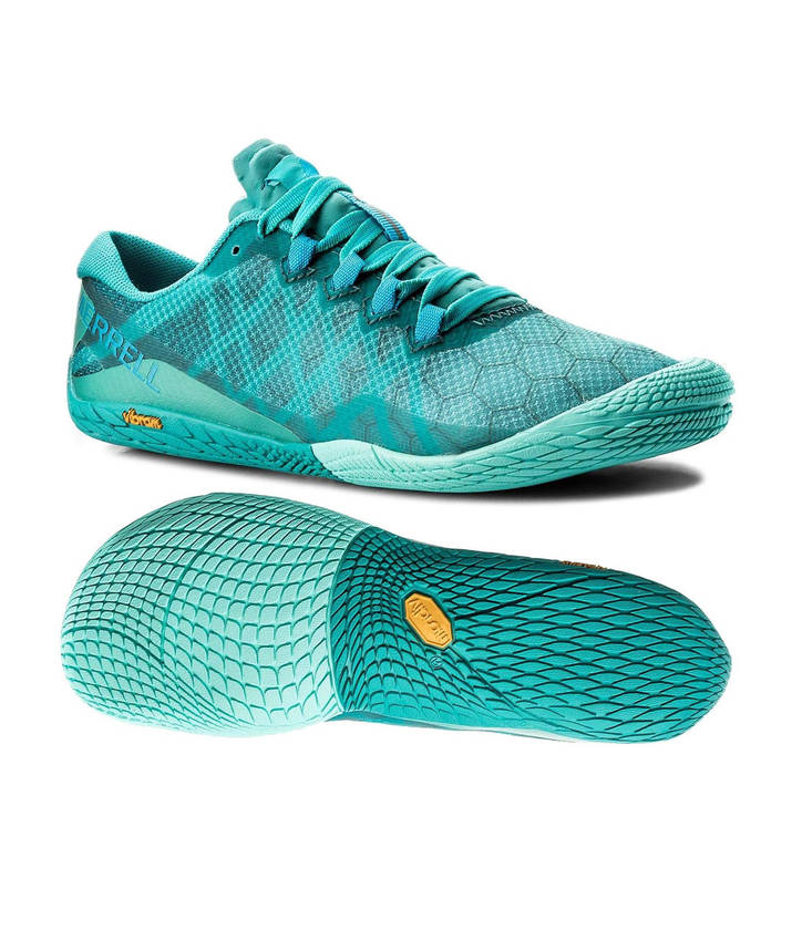 Кросівки жіночі бігові Merrell Vapor Glove 3 41 (27 см) Baltic, фото 1