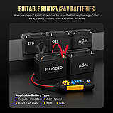 ТЕСТЕР АКБ AUTOOL BT760 New 12 V 24 V аналізатор автомобільних акумуляторів із принтером, фото 4