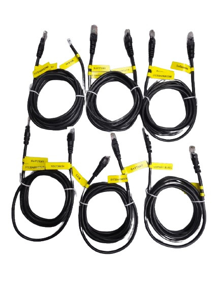 Набір інформаційних кабелів для батарей Dyness B4850 підключення до інверторів MUST, Victron, Sofar, Axpert-king, Lux, Growatt, фото 1