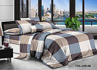 Бязевий комплект постільної білизни полуторний розмір 150 см/210 см