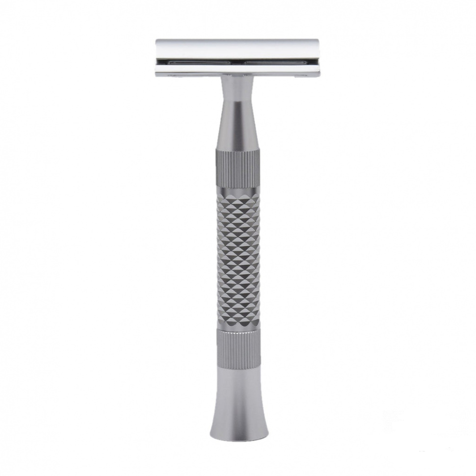 Бритва для гоління Т-подібна Pearl Blaze Double Edge Safety Razor Brass Metal