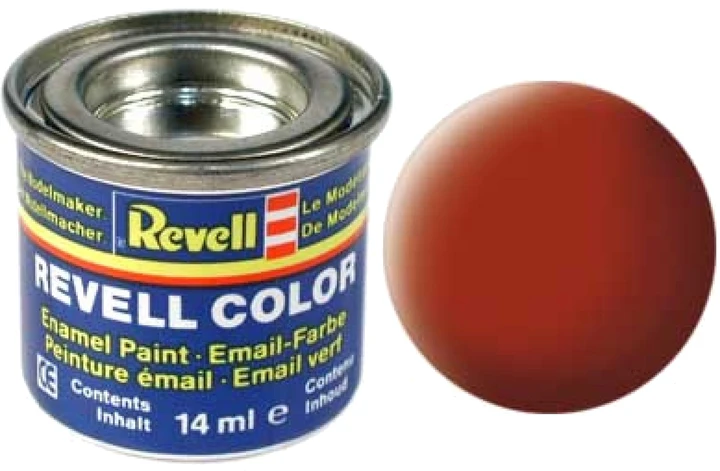 Фарба ємалева Revell No 83. Кольору іржі матова.  14 мл. (RVL-32183), фото 1