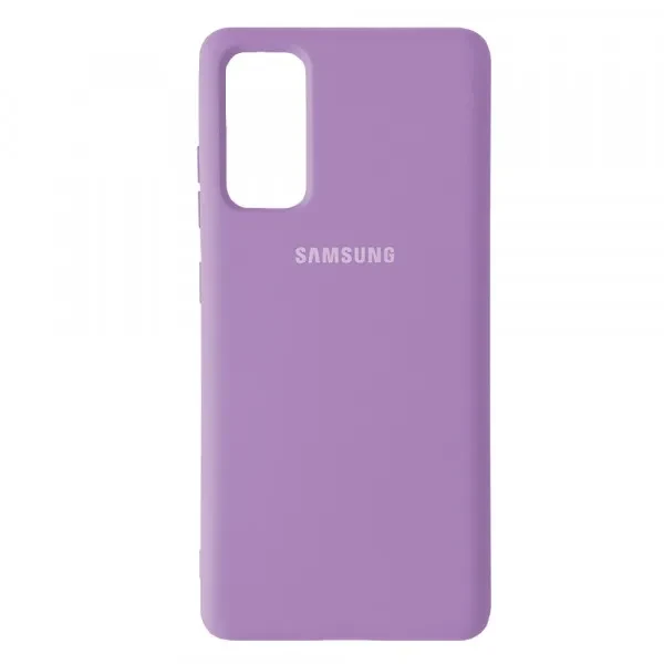 Чохол-накладка Infinity Silicone Case Full Protective для Samsung Galaxy S20 FE/S20 Lite Lilac, фото 1