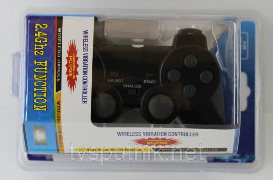 Джойстик USB + бездротової 706 2.4G для PC + PS3