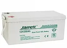 Гелевий акумулятор Jarrett GEL Battery 200 Ah 12 V / Для домашніх систем електроживлення.
