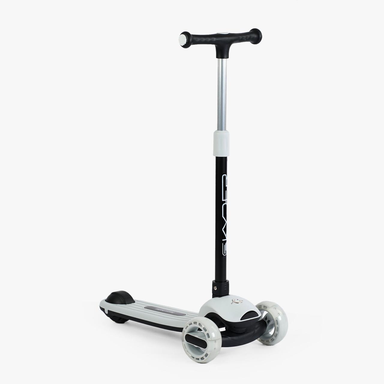 Самокат триколісний складний Skyper LT, 76390 сірий