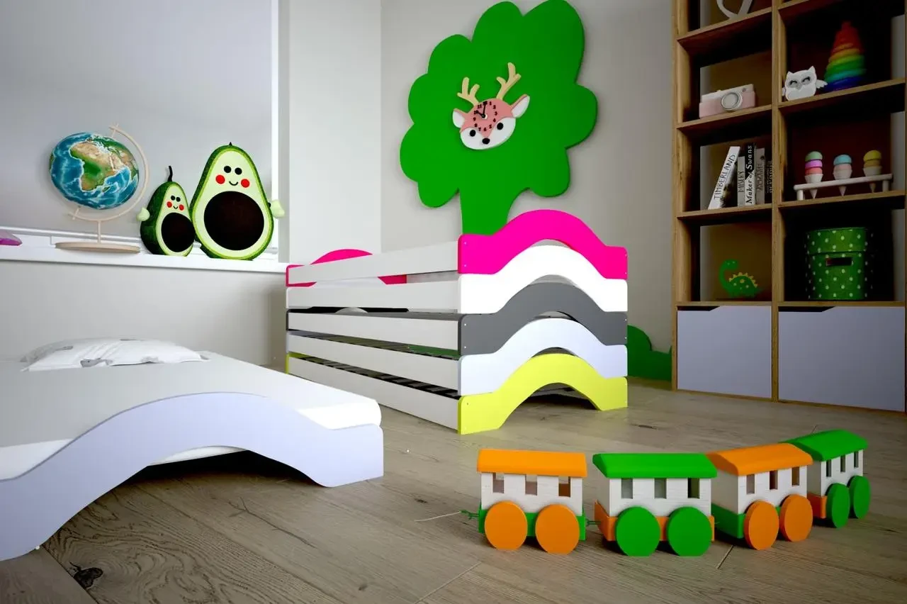 Дитяче ліжечко "Монтессорі 1,4х0,7см ОПТ і РОЗДРІБ, фото 1