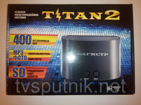 Ігрова приставка Sega Magistr Titan 2 (200игр денді 8бит+200 ігор sega 16 біт ), фото 1